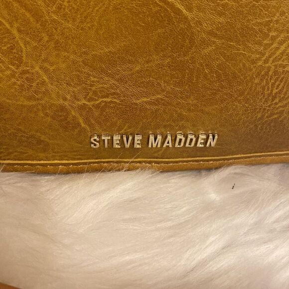 NWT Steve Madden (bingrid) Saddle Crossbody - Chestnut - Picture 10 of 15